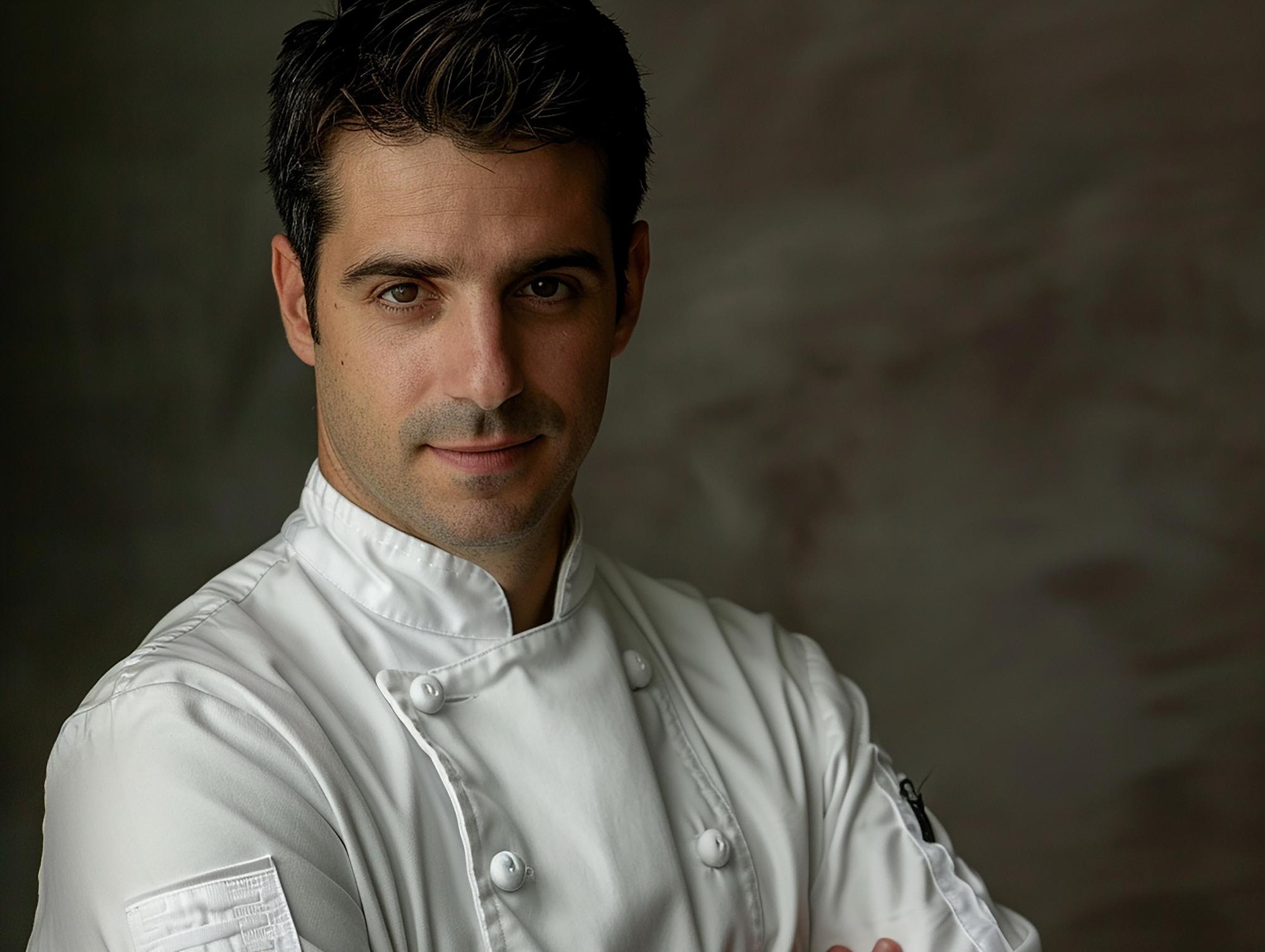 Portrait of Marcin, head chef